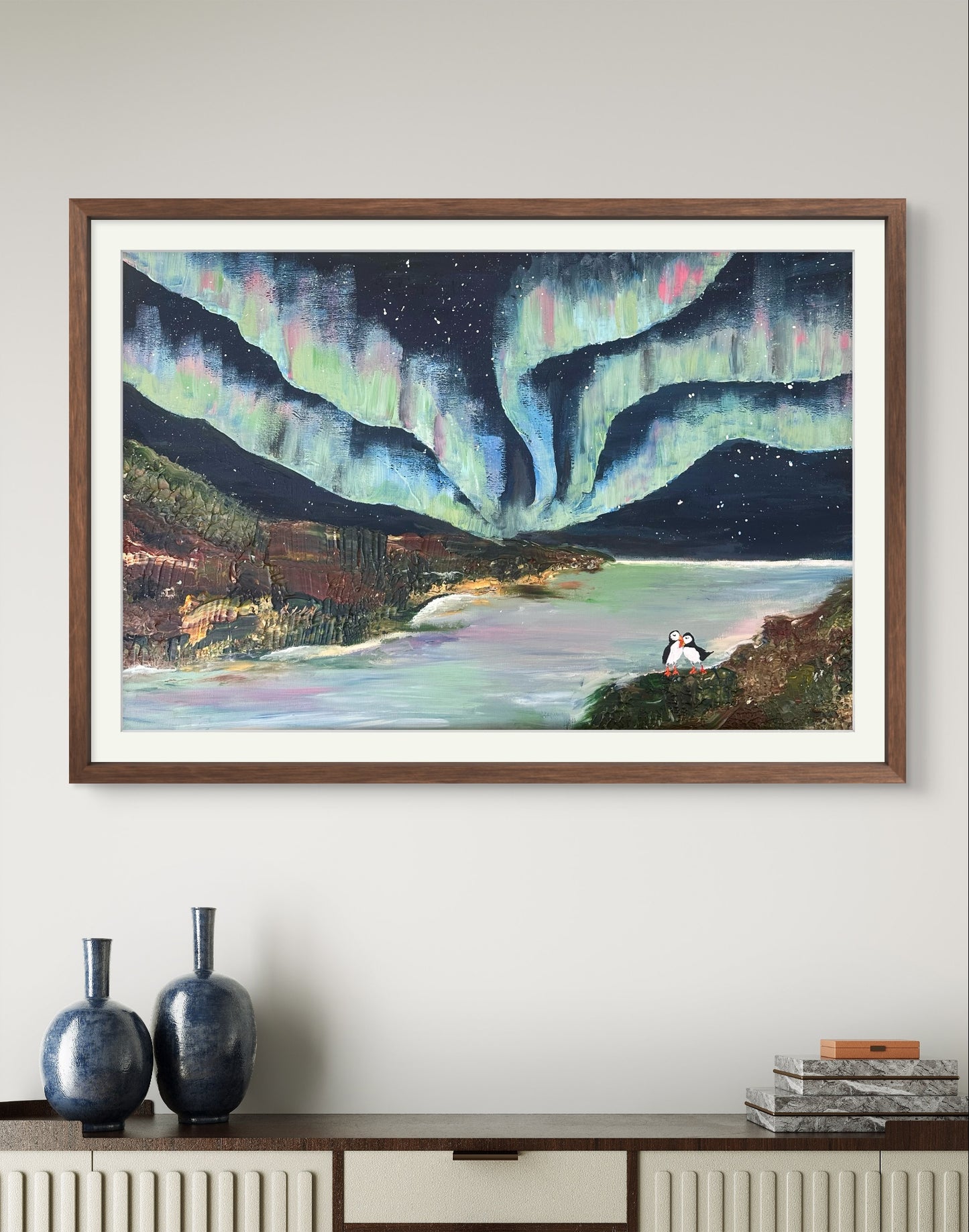 "Nothern Lights" Art Print