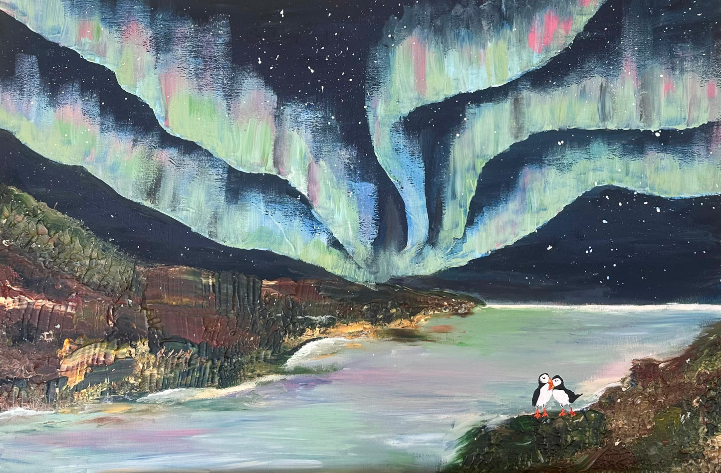 "Nothern Lights" Art Print