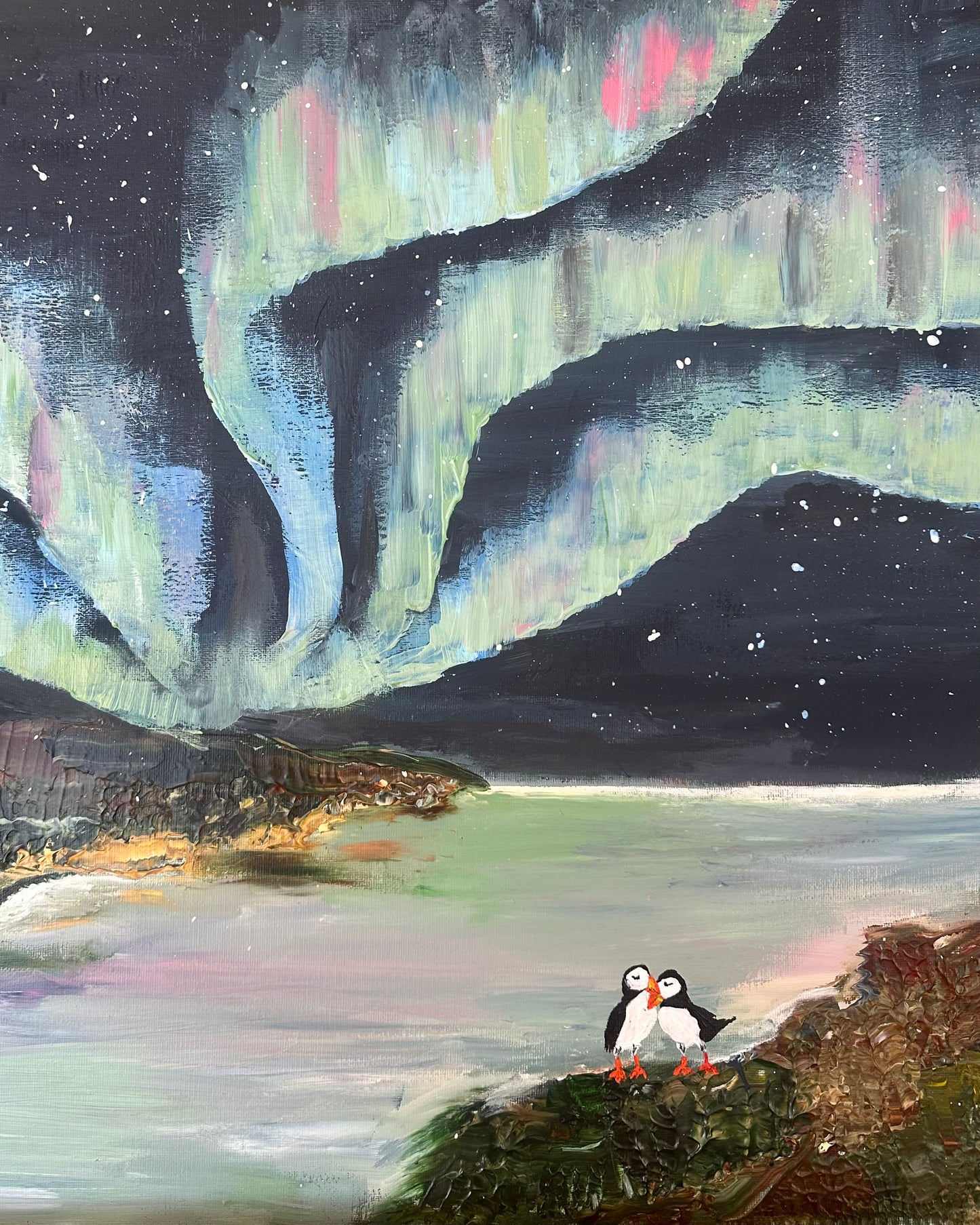 "Nothern Lights" Art Print