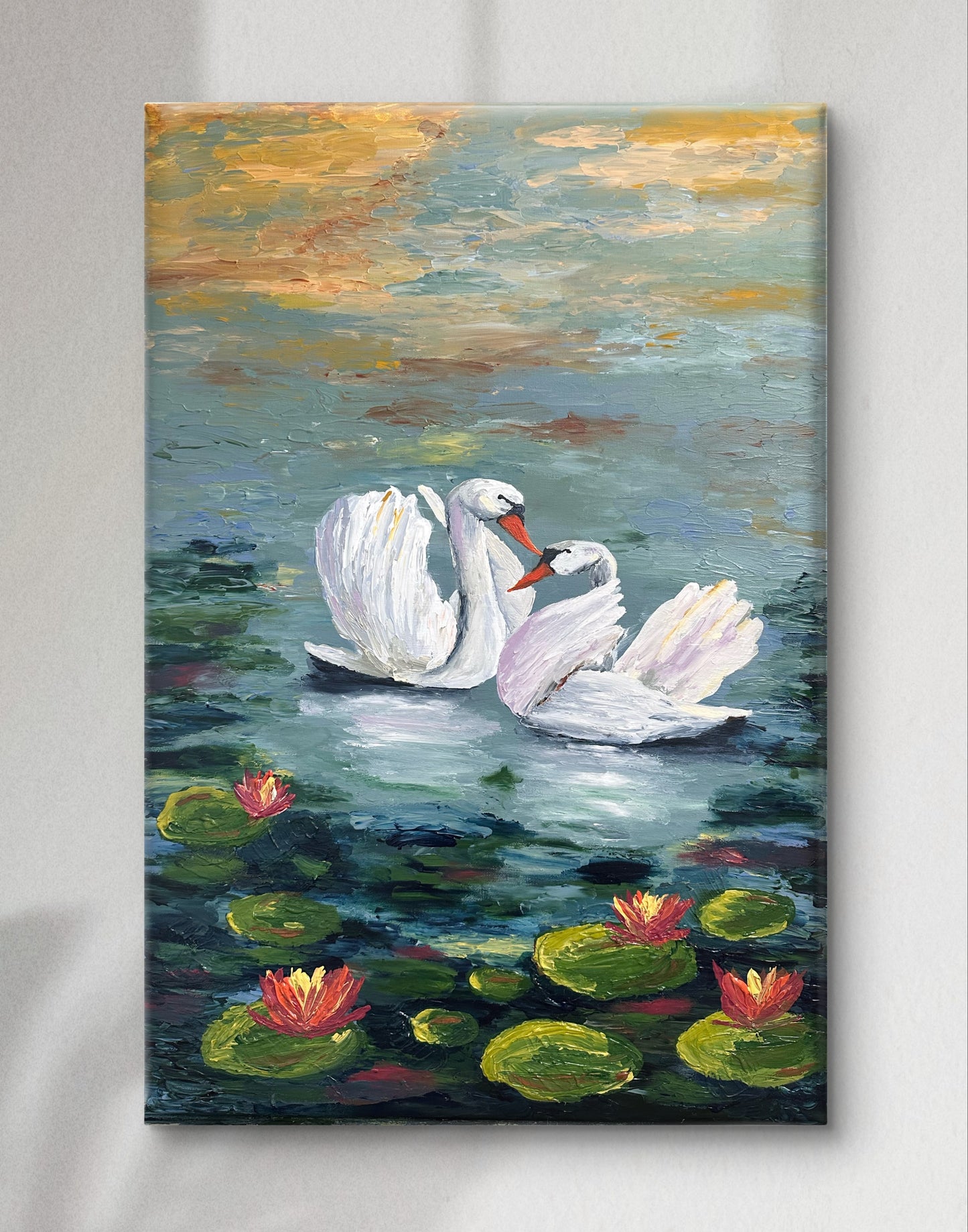 "Swan Lake" Original Painting