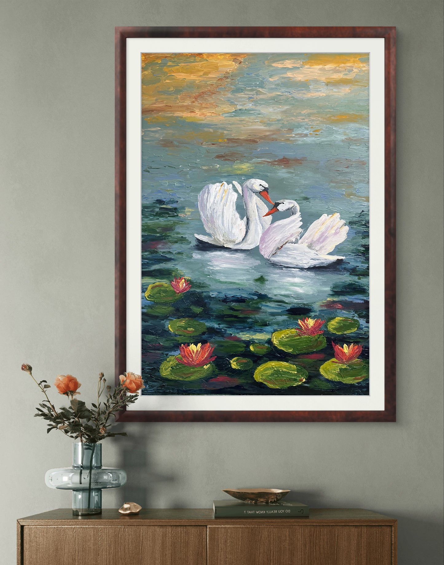 "Swan Lake" Art Print