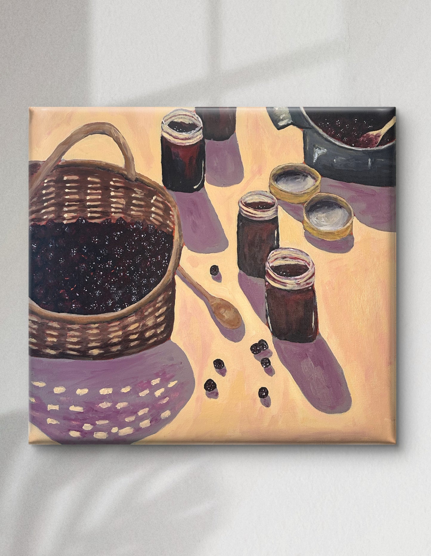 "Blackberry Harvest" Original Painting