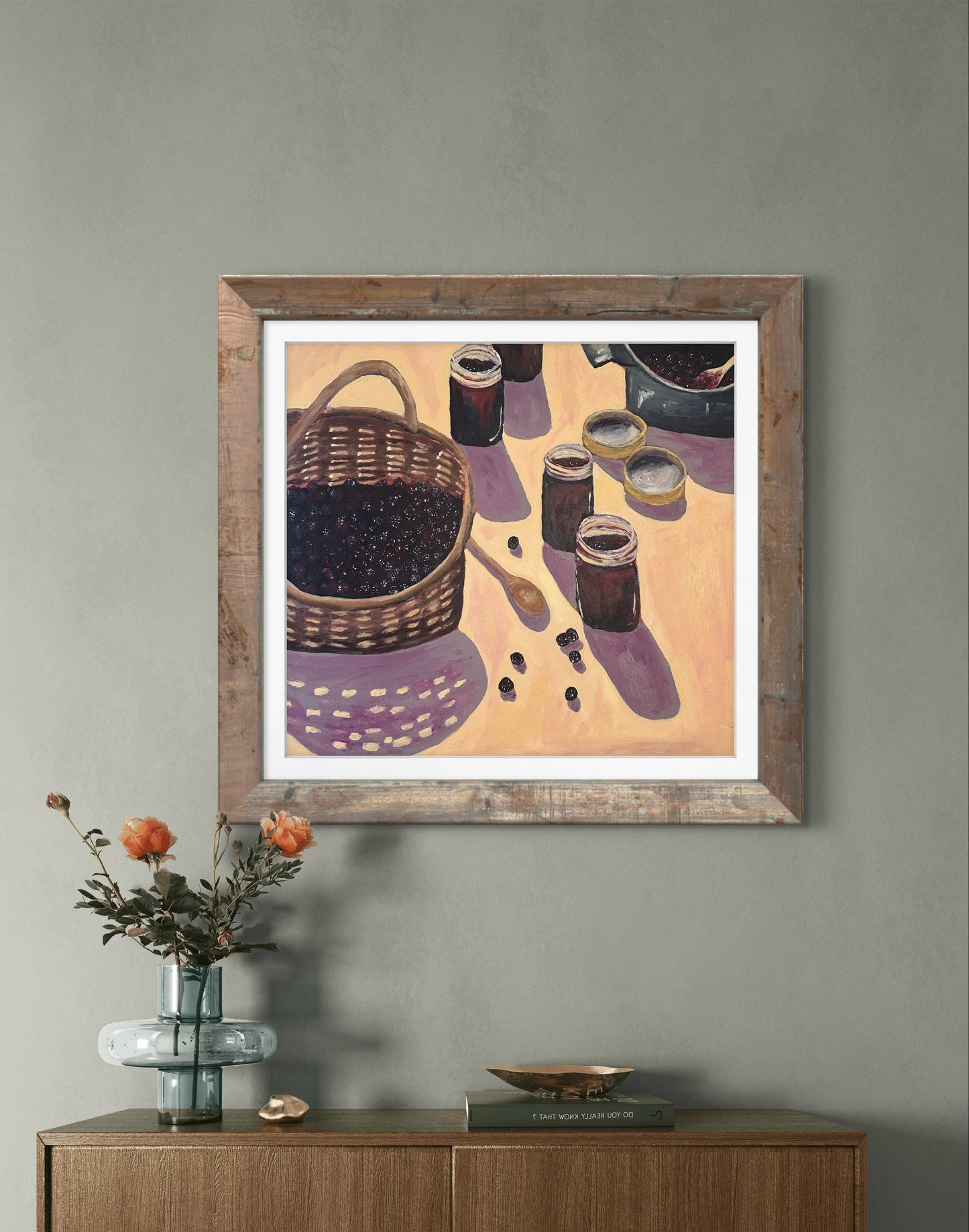 "Blackberry Harvest" Fine Art Print