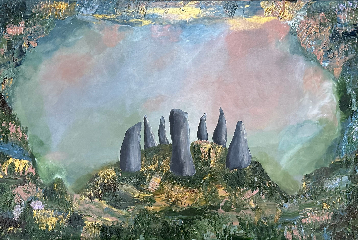 "Standing Stones" Art Print