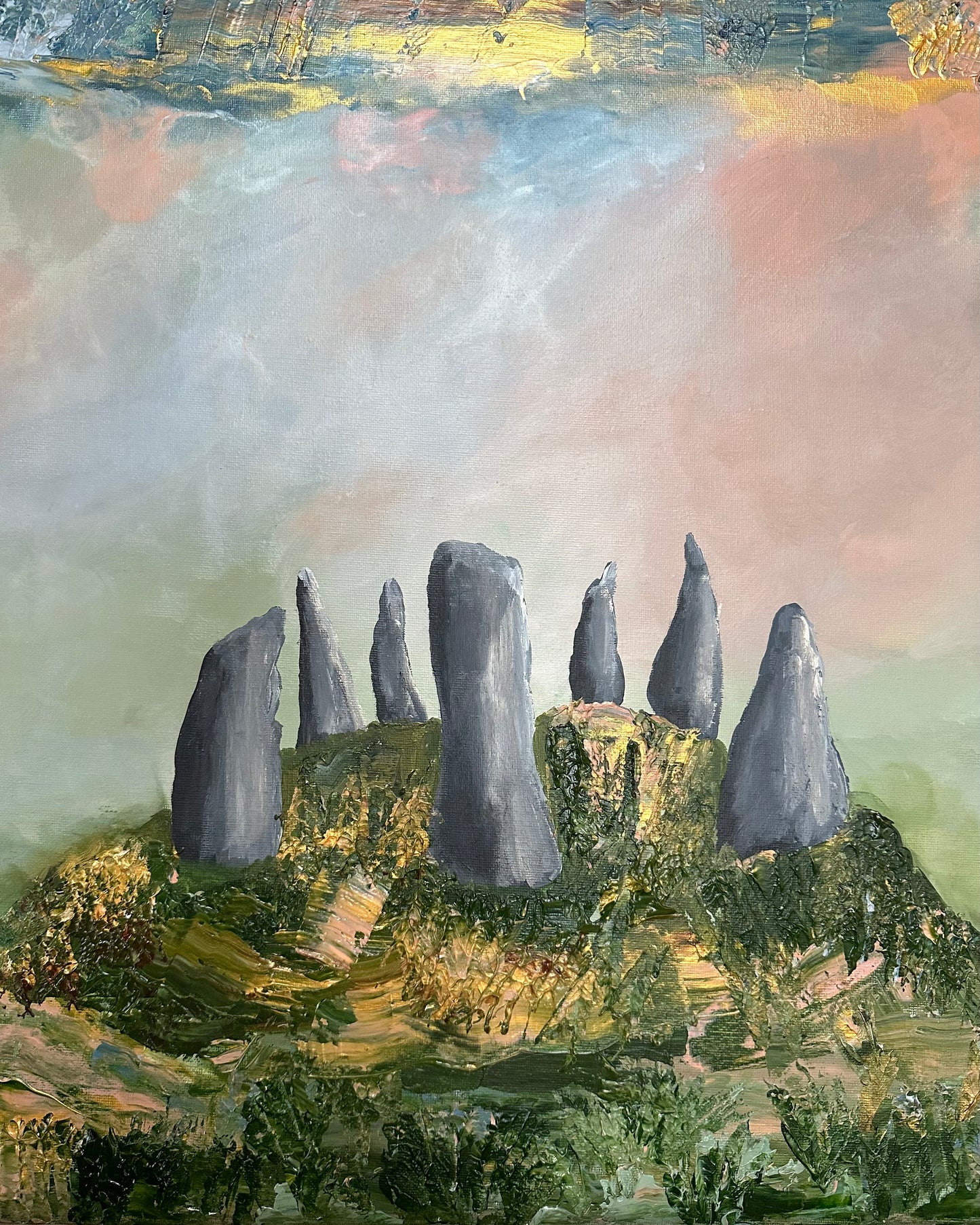 "Standing Stones" Art Print