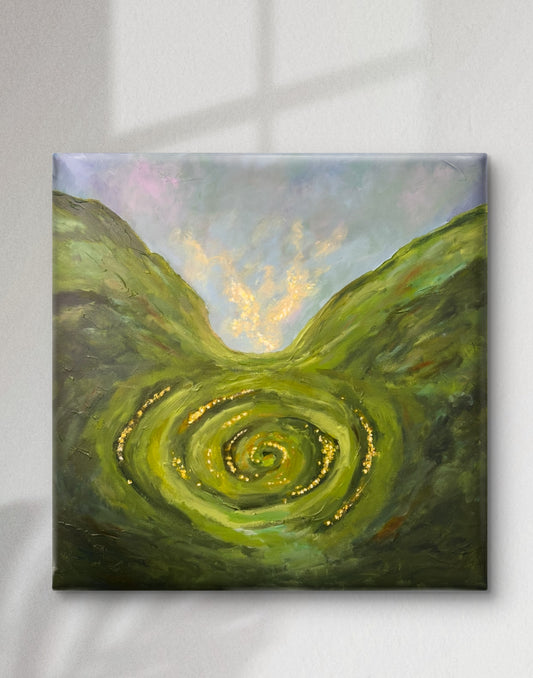 "Fairy Spiral" Original Painting