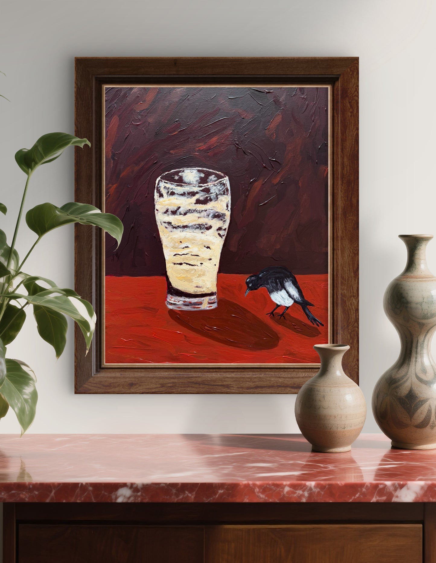 "One For Sorrow" Fine Art Print