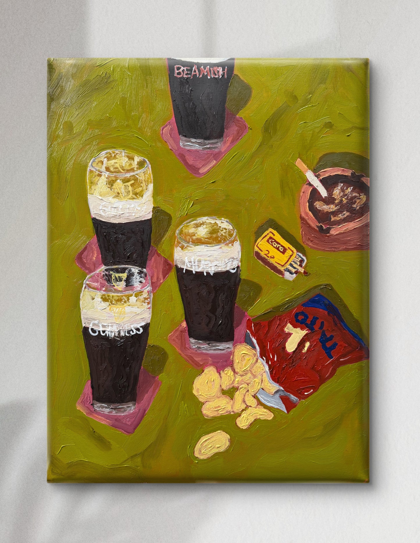 "Between Rounds" Original Painting