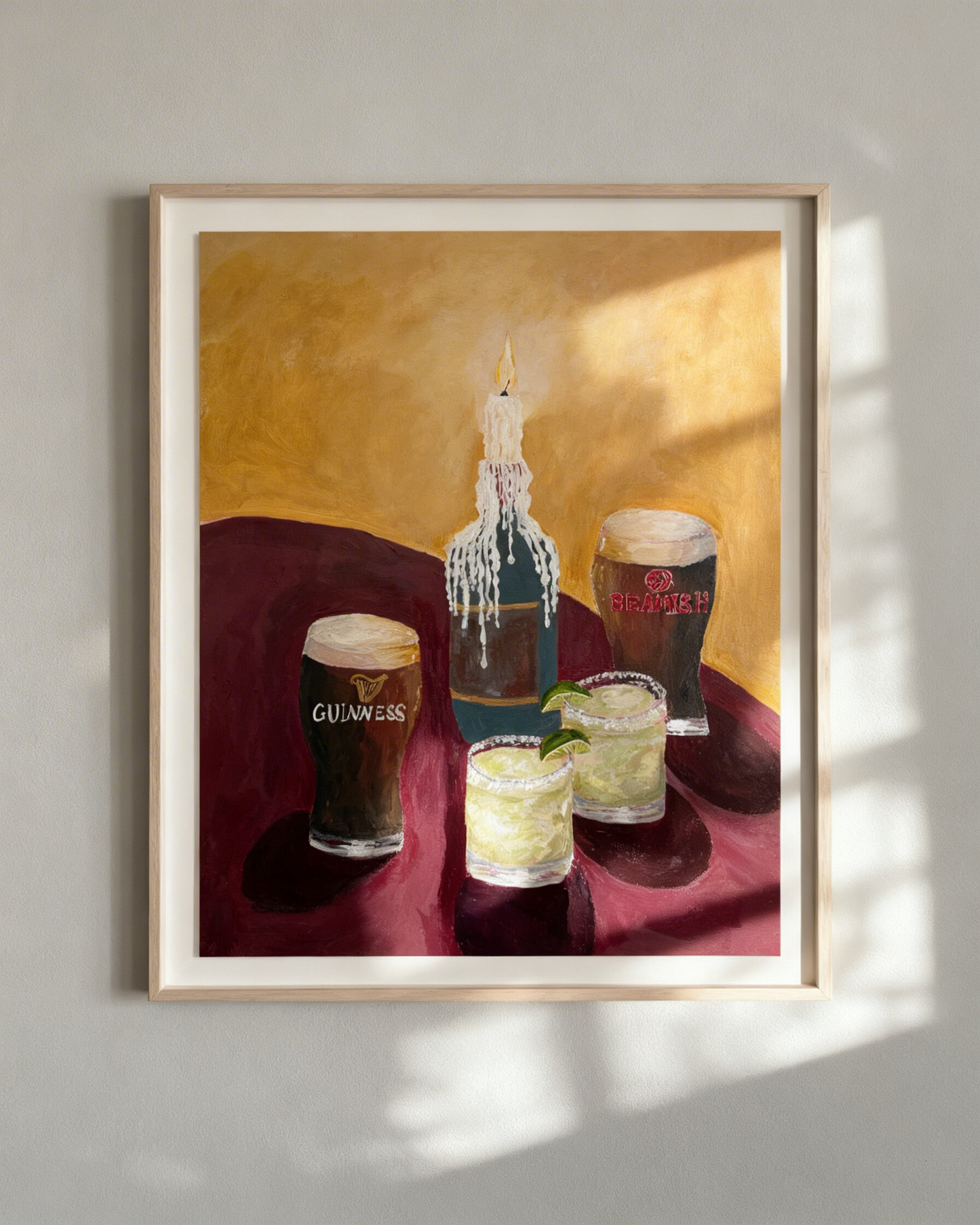 "Two Stouts, Two Limes" Fine Art Print