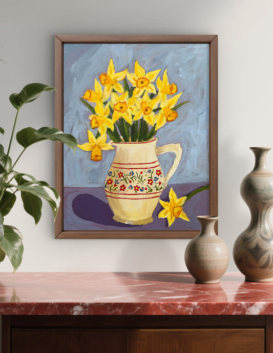 "Spring Daffodils" Fine Art Print