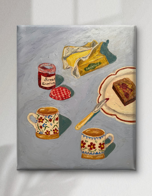 "Breakfast Scenes II" Original Painting